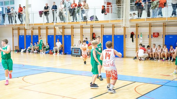 Tekma U12 KK Jesenice proti Košu Celovec
