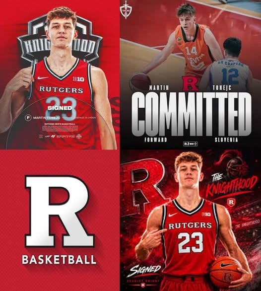 Martin Tonejc odhaja na univerzo Rutgers v ligo NCAA